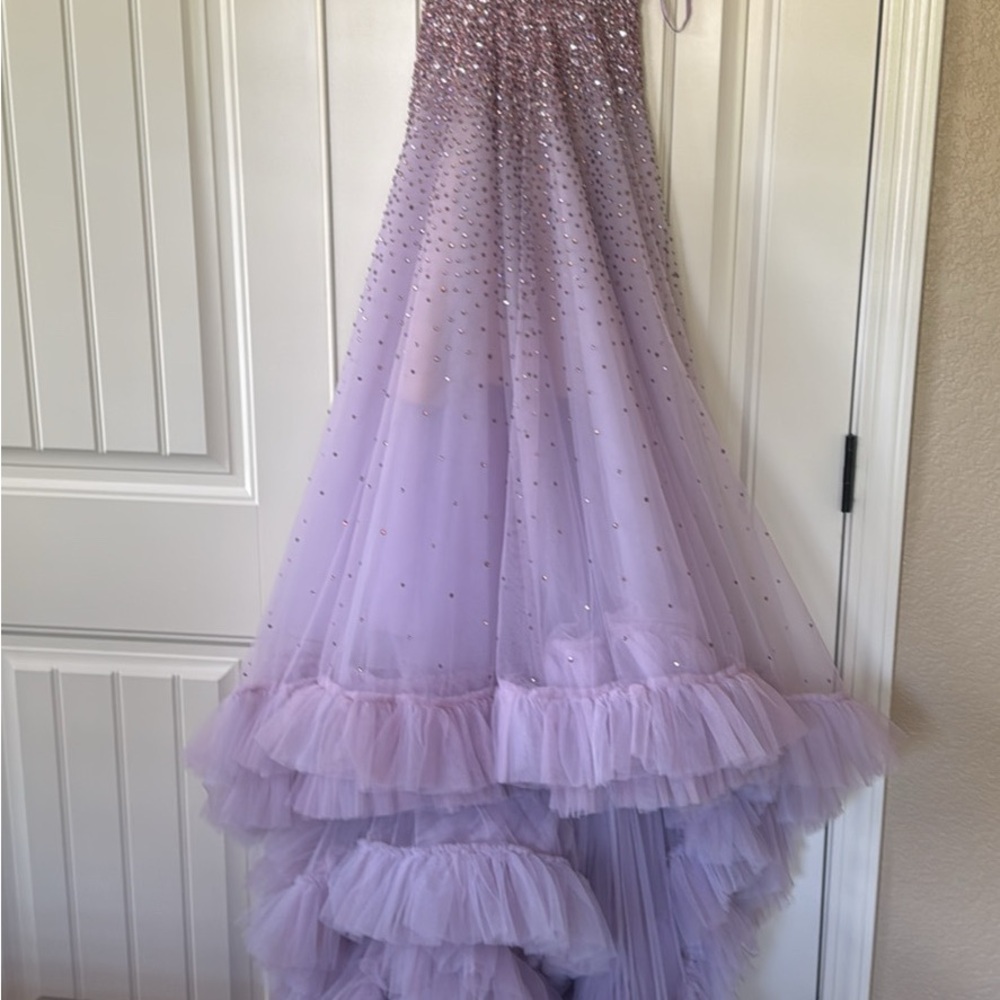Mac Duggal Lavender Gown - Picture 4 of 8